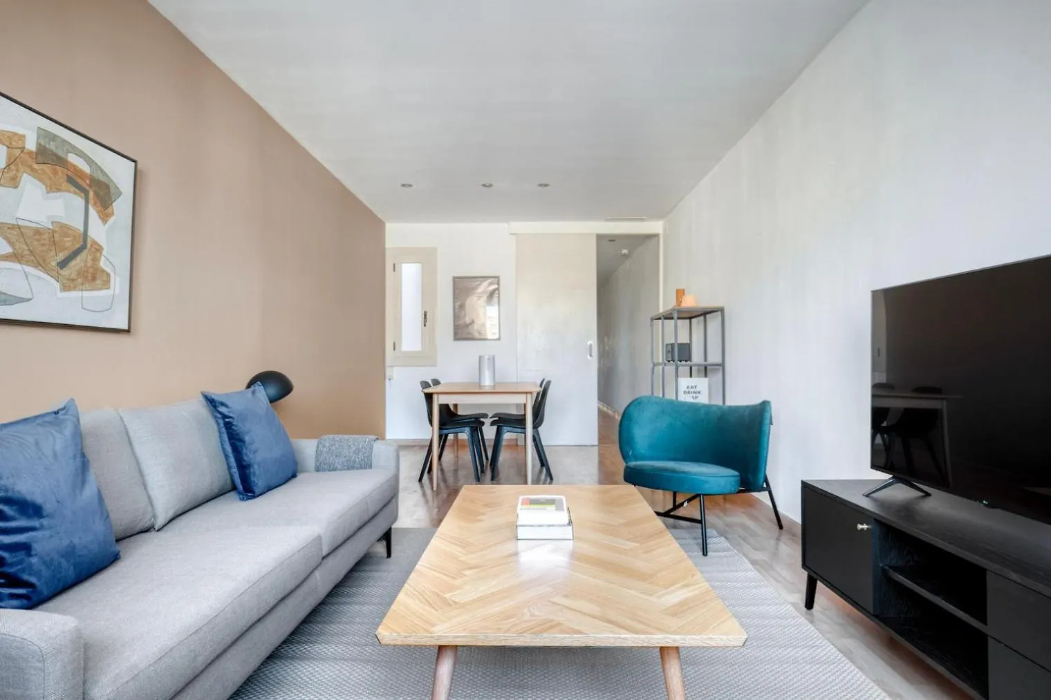 شقة Blueground Nova Esquerra De Leixample Kitchen Bcn-73 برشلونة